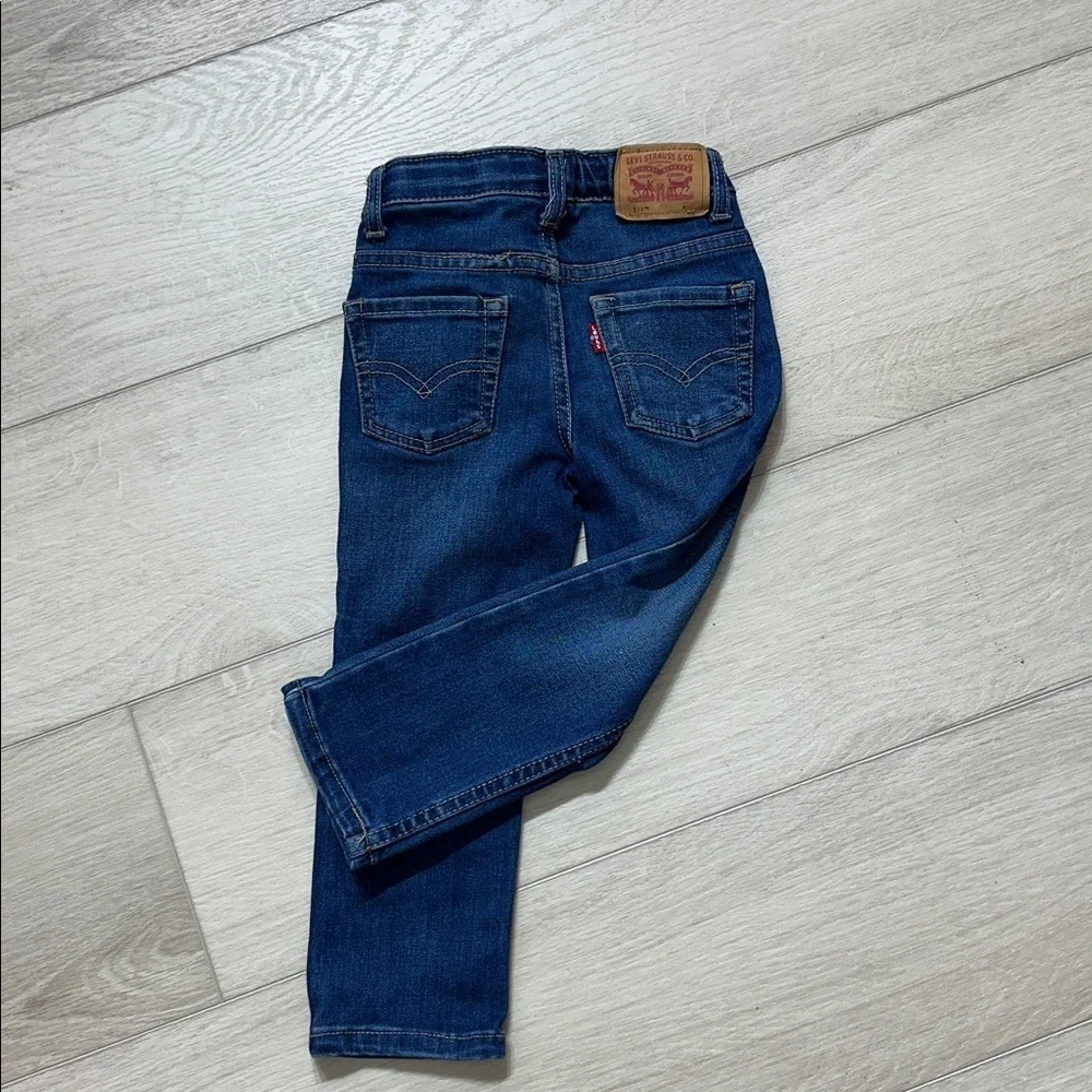 Levi's Kids Dark Blue Denim Jeans